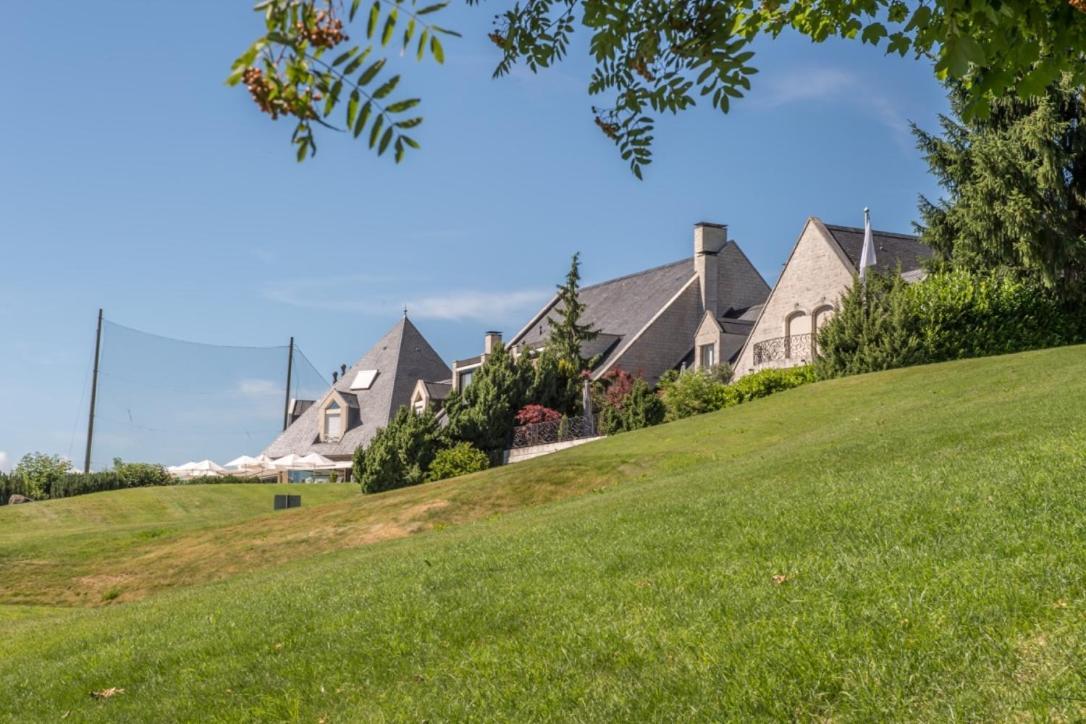 Hotel Golf De La Gruyere Pont-la-Ville Exterior foto